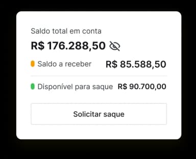 Card de saldo mobile